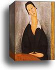 Portrait of a Polish Woman by Amedeo Modigliani, Canvas Print