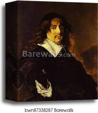 Portrait of a Man by Frans Hals, Canvas Print