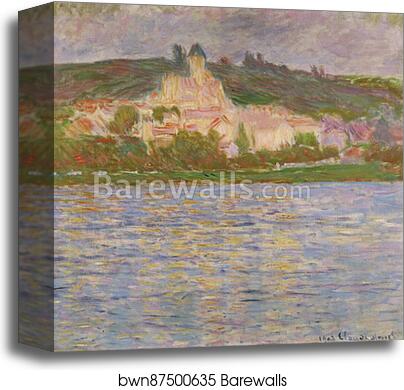 Vétheuil by Claude Monet, Canvas Print