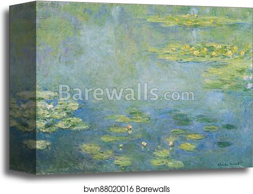 Waterlilies by Claude Monet, Canvas Print