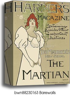 Harper's Magazine by Fred Hyland, Canvas Print