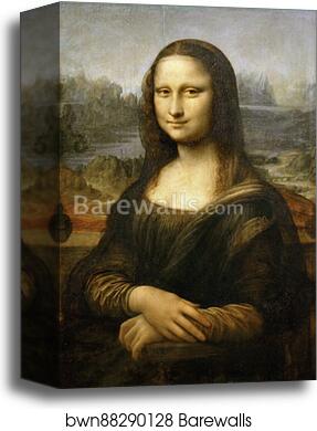 Mona Lisa by Leonardo Da Vinci, Canvas Print