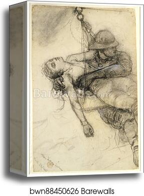 The Life Line by Winslow Homer, Canvas Print
