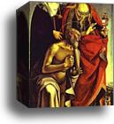 SS. Catherine of Siena, Mary Magdalene and Jerome by Luca Signorelli, Canvas Print