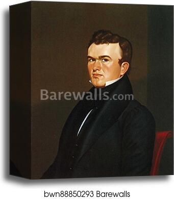 Self-Portait by George Caleb Bingham, Canvas Print