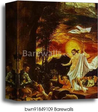 The Resurrection of Christ by Albrecht Altdorfer, Canvas Print The Resurrection of Christ by Albrecht Altdorfer, Canvas Print