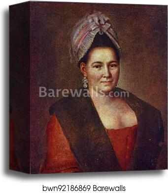 Portrait of an Unknown Woman by Aleksey Antropov, Canvas Print