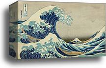 The Great Wave off Kanagawa by Katsushika Hokusai, Canvas Print