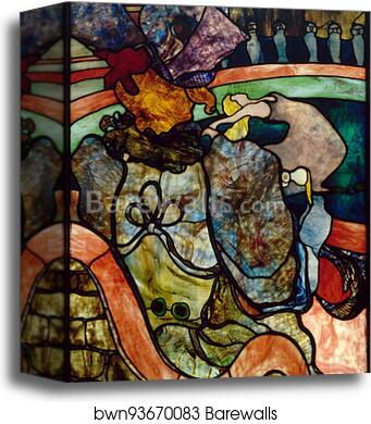At the New Circus, Papa Chrysanthemum by Henri De Toulouse-Lautrec, Canvas Print