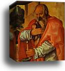 The Nativity. Detail by Hans Baldung, Called Grien, Canvas Print