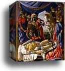 The Discovery of Holofernes' Corpse Judith Returns from the Enemy Camp at Bethulia by Sandro Botticelli, Canvas Print