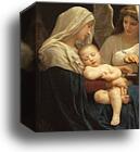 Song of the Angels. Detail by William-Adolphe Bouguereau, Canvas Print