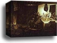 The Death of the Virgin by Pieter Bruegel The Elder, Canvas Print