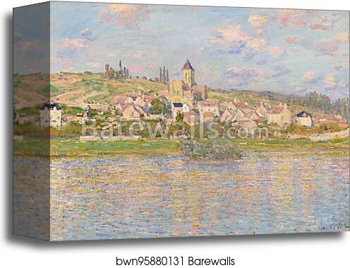 Vétheuil by Claude Monet, Canvas Print