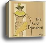 The Gay Parisienne by Fred Hyland And Leigh Ellis, Canvas Print