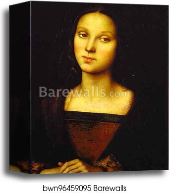 Mary Magdalene by Pietro Perugino, Canvas Print