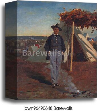 Albert Post by Winslow Homer, Canvas Print