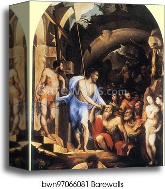 Christ in Limbo by Agnolo Bronzino, Canvas Print