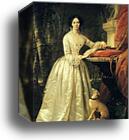 Portrait of Grand Duchess Maria Aleksandrovna by Christina Robertson, Canvas Print