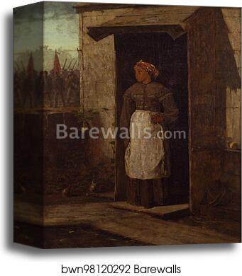 Near Andersonville by Winslow Homer, Canvas Print