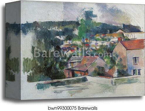 Landscape by Paul Cézanne, Canvas Print