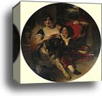 Mrs Maguire and Her Son by Sir Thomas Lawrence, Canvas Print